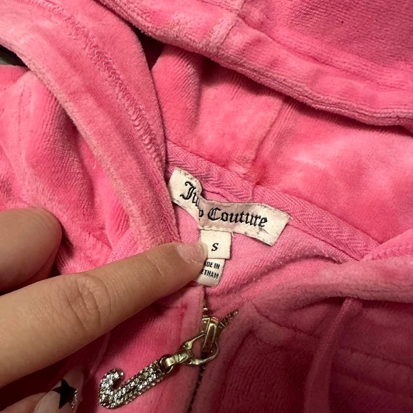 🌥️Juicy Couture velour track jacket - Picture 3 of 4